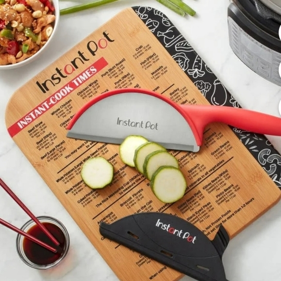 instant pot Other - NEW Instant Pot SOLD OUT EVERYWHERE INSTANTLY Chop Slide Knife Set Red
